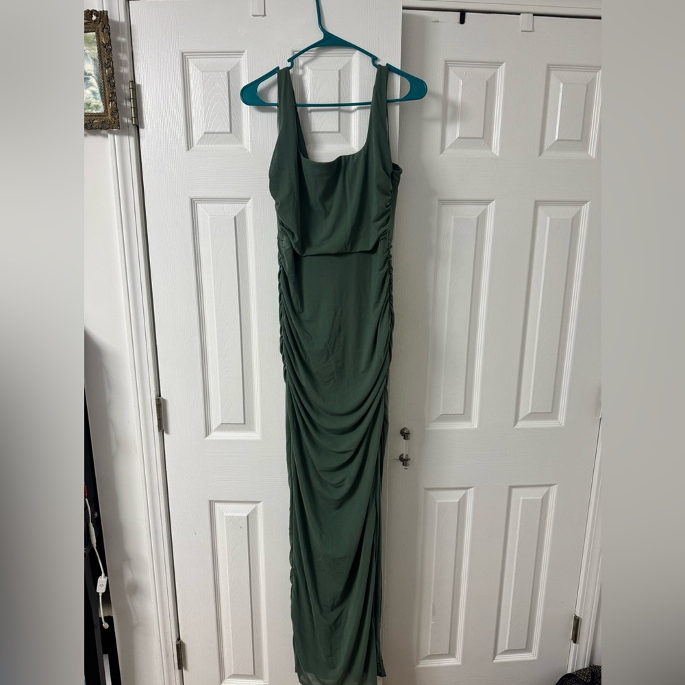 Windsor Sage Green Maxi Dress